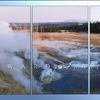 Porcelain Basin Geyser Triptych, 335