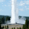 Old Faithful Geyser Erupting, 380821_0995