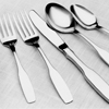 Silverware Photographed on Linen Cloth for May D&F Ad